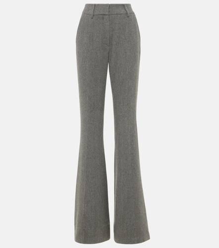 Pantalon évasé Rhein à taille haute en laine et cachemire - Gabriela Hearst - Modalova