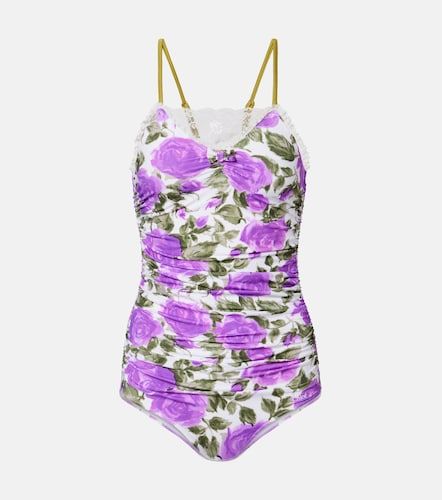Chloé Maillot de bain en dentelle à fleurs - Chloe - Modalova