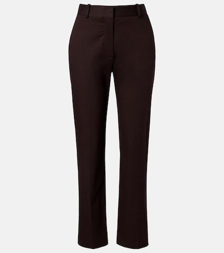 Pantalon droit en coton mélangé - Joseph - Modalova