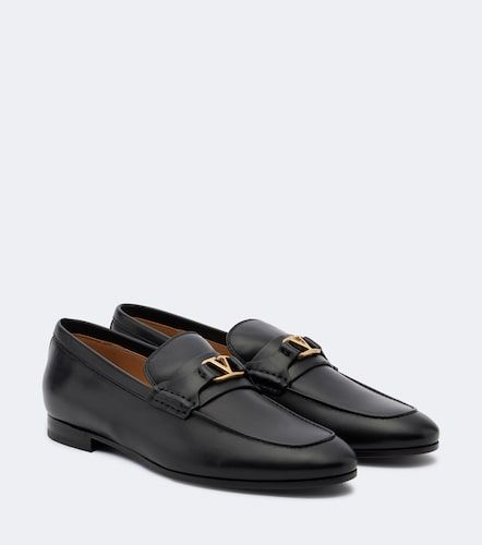 Mocassins VLogo en cuir - Valentino Garavani - Modalova