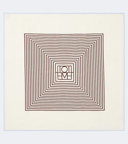 Toteme Foulard Monogram en soie - Toteme - Modalova