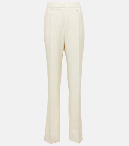 Pantalon à taille haute en mohair et laine - Givenchy - Modalova