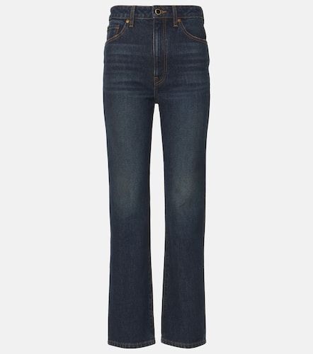 Jean droit Abigail à taille haute - Khaite - Modalova