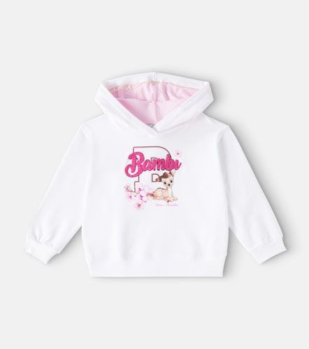 Sweat-shirt à capuche en coton mélangé - Monnalisa - Modalova