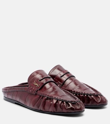 Mules Le Loafer en cuir - Saint Laurent - Modalova