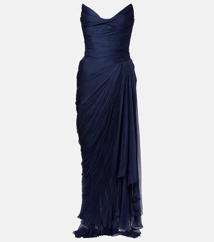 Robe longue Heidi en soie - Maria Lucia Hohan - Modalova