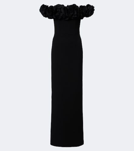 Robe longue Odetta à appliqués floraux - Rebecca Vallance - Modalova