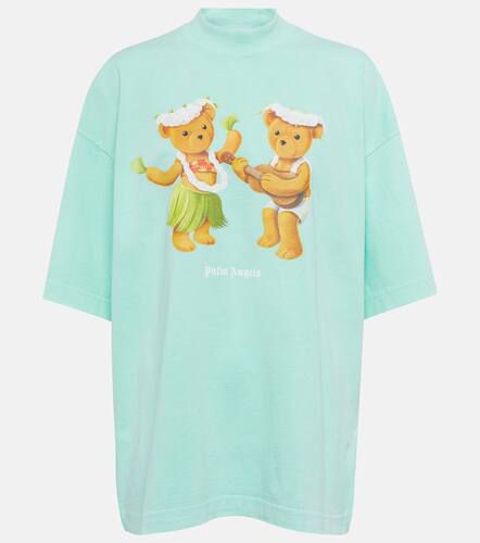 T-shirt Dancing Bears en coton - Palm Angels - Modalova