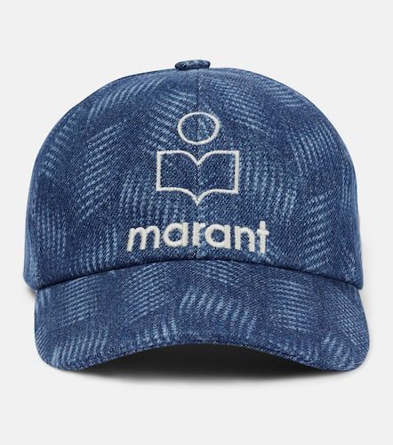 Casquette Tyron en jean à logo - Isabel Marant - Modalova