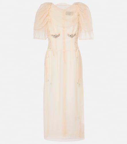 Simone Rocha Robe midi à ornements - Simone Rocha - Modalova