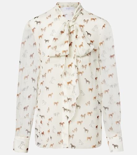 Blouse Shildon en soie - Gabriela Hearst - Modalova