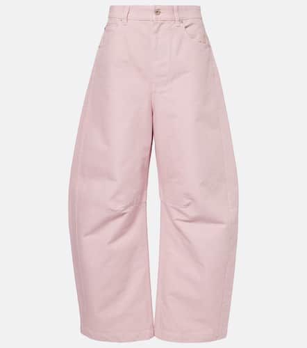 Loewe Pantalon barrel en coton - Loewe - Modalova