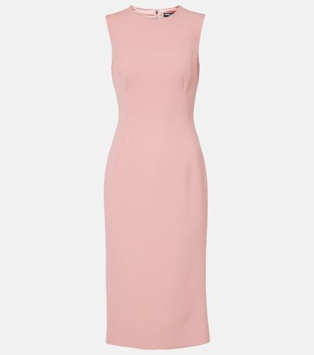 Robe midi en laine vierge - Dolce&Gabbana - Modalova