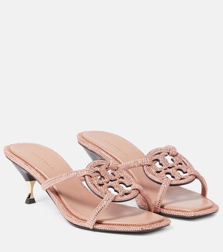Sandales Geo Bombe Miller en daim - Tory Burch - Modalova