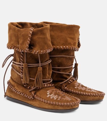 Bottines Winki en daim - Isabel Marant - Modalova