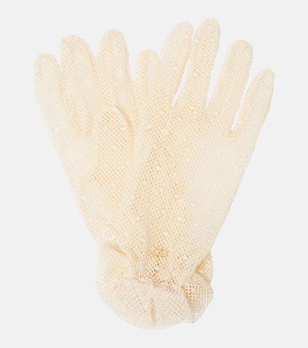 Gants VLogo Signature en tulle - Valentino - Modalova