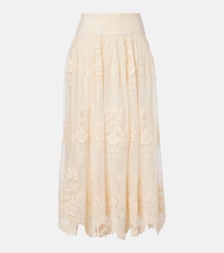 Jupe longue Hypnotic en dentelle à fleurs - Zimmermann - Modalova