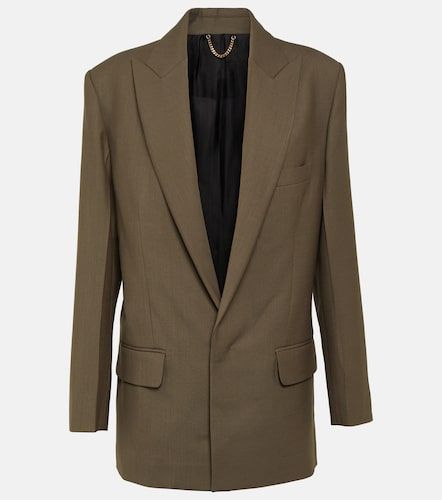 Blazer à simple boutonnage - Victoria Beckham - Modalova