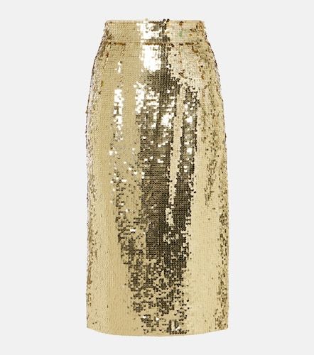 Dolce&Gabbana Jupe midi à sequins - Dolce&Gabbana - Modalova