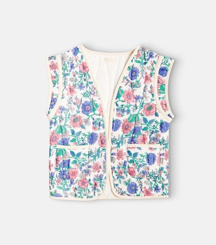 Veste sans manches Andres réversible en coton - Louise Misha - Modalova