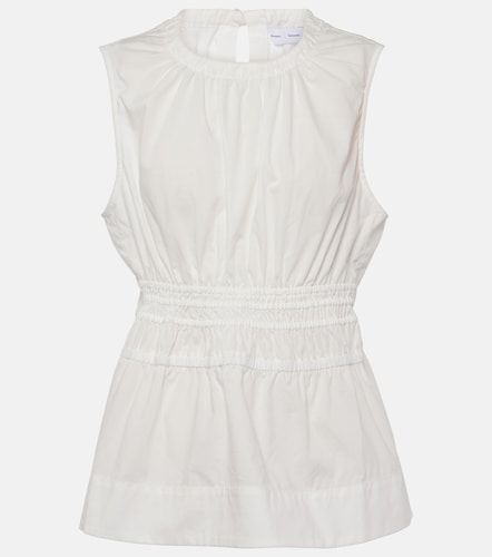 Top White Label Birdie en popeline de coton - Proenza Schouler - Modalova