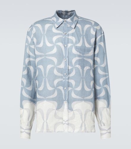 Chemise Mantra en lin à imprimé - Commas - Modalova