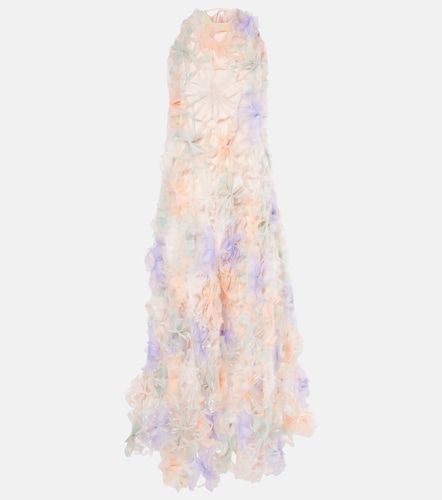 Robe longue Air-Whirl à appliqués floraux - Susan Fang - Modalova