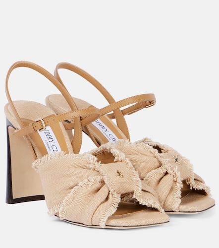 Escarpins Annika 95 en toile - Jimmy Choo - Modalova