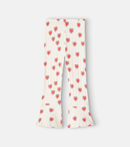 Pantalon flare Outlined Hearts en coton mélangé - Mini Rodini - Modalova