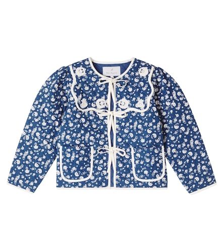 Veste matelassée Amari en coton à fleurs - Bebe Organic - Modalova