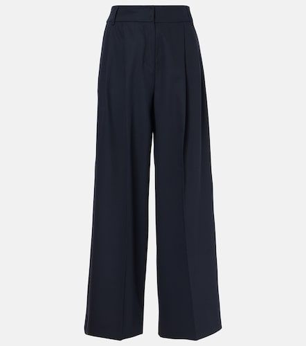 Pantalon ample Nichols à taille haute en laine vierge - 'S Max Mara - Modalova