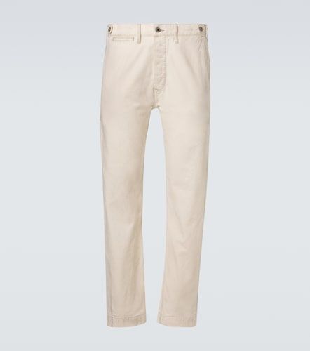 RRL Pantalon droit en coton - RRL - Modalova
