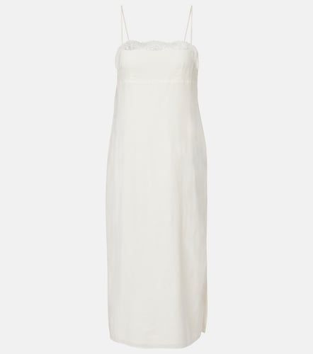 Robe Darya en lin et coton à broderie - Posse - Modalova