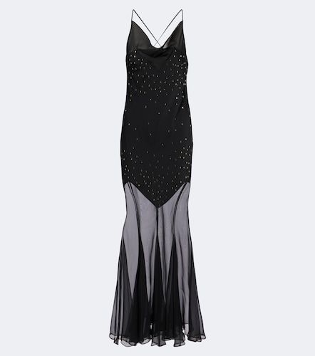 Rabanne Robe longue à ornements - Rabanne - Modalova