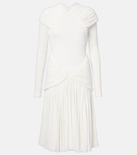 Ferragamo Robe midi en crêpe - Ferragamo - Modalova