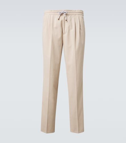 Pantalon fuselé en coton - Brunello Cucinelli - Modalova