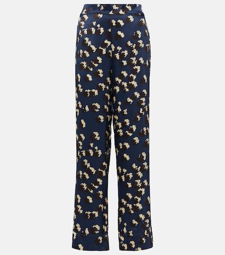 Pantalon de pyjama London en soie - Asceno - Modalova