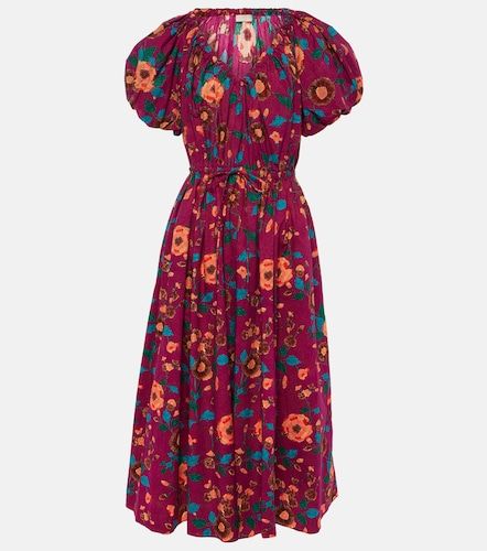 Robe midi Vika en coton - Ulla Johnson - Modalova