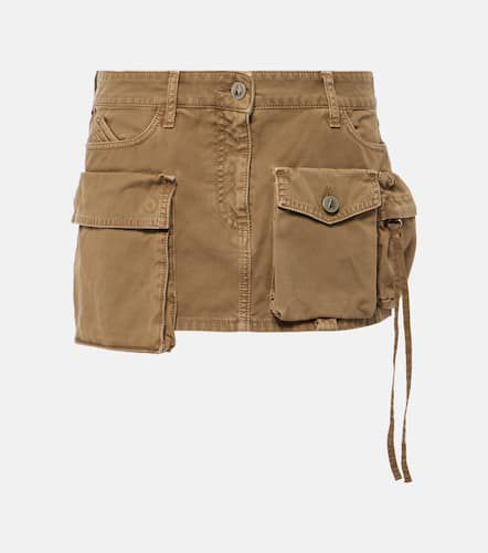 Mini-jupe cargo Fay en denim - The Attico - Modalova