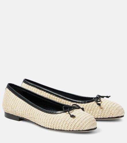 Ballerines Veralli en raphia - Manolo Blahnik - Modalova