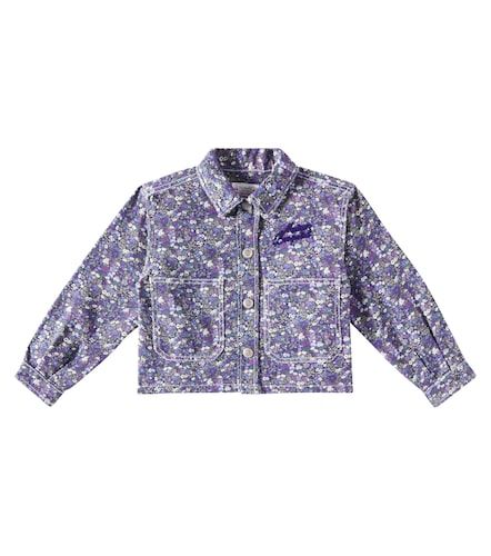 Veste en jean Eliza à fleurs - Bonpoint - Modalova