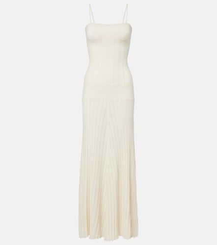 Robe longue Irene en pointelle de coton mélangé - Faithfull - Modalova