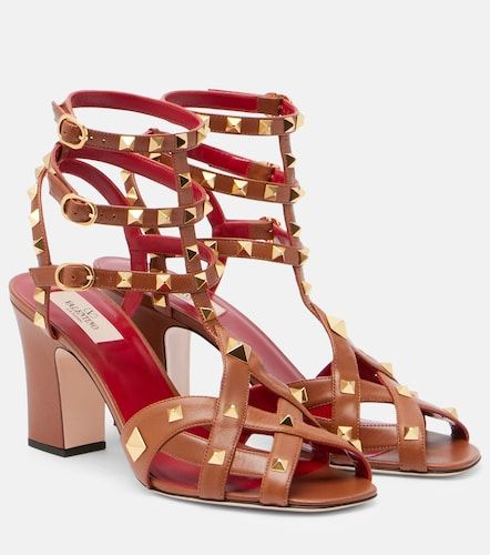 Sandales Studdy 80 en cuir - Valentino Garavani - Modalova
