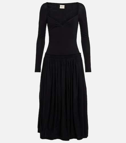 Robe midi en coton - Khaite - Modalova
