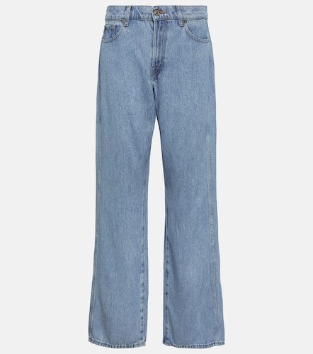 Jean straight Tess à taille haute - 7 For All Mankind - Modalova
