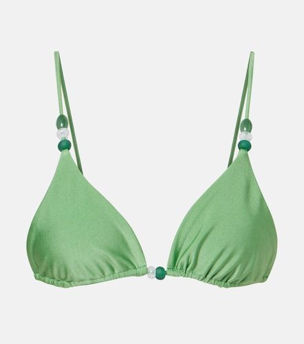Haut de bikini Via à perles fantaisie - Jade Swim - Modalova