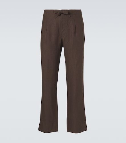 Stòffa Pantalon droit en lin - Stoffa - Modalova