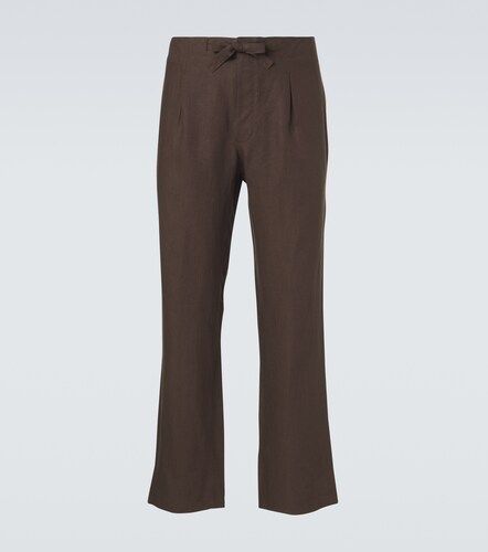 Stòffa Pantalon droit en lin - Stoffa - Modalova