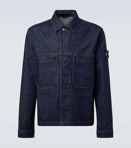 Surchemise Compass en jean - Stone Island - Modalova