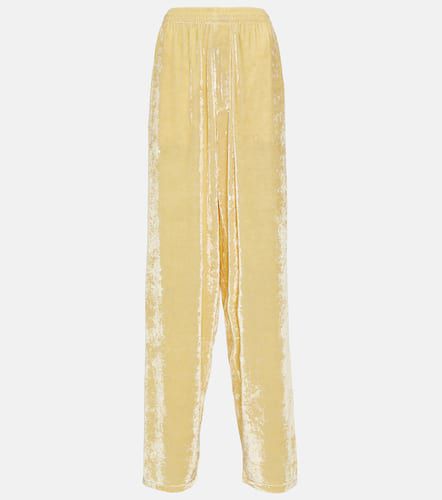 Pantalon ample en velours - Balenciaga - Modalova